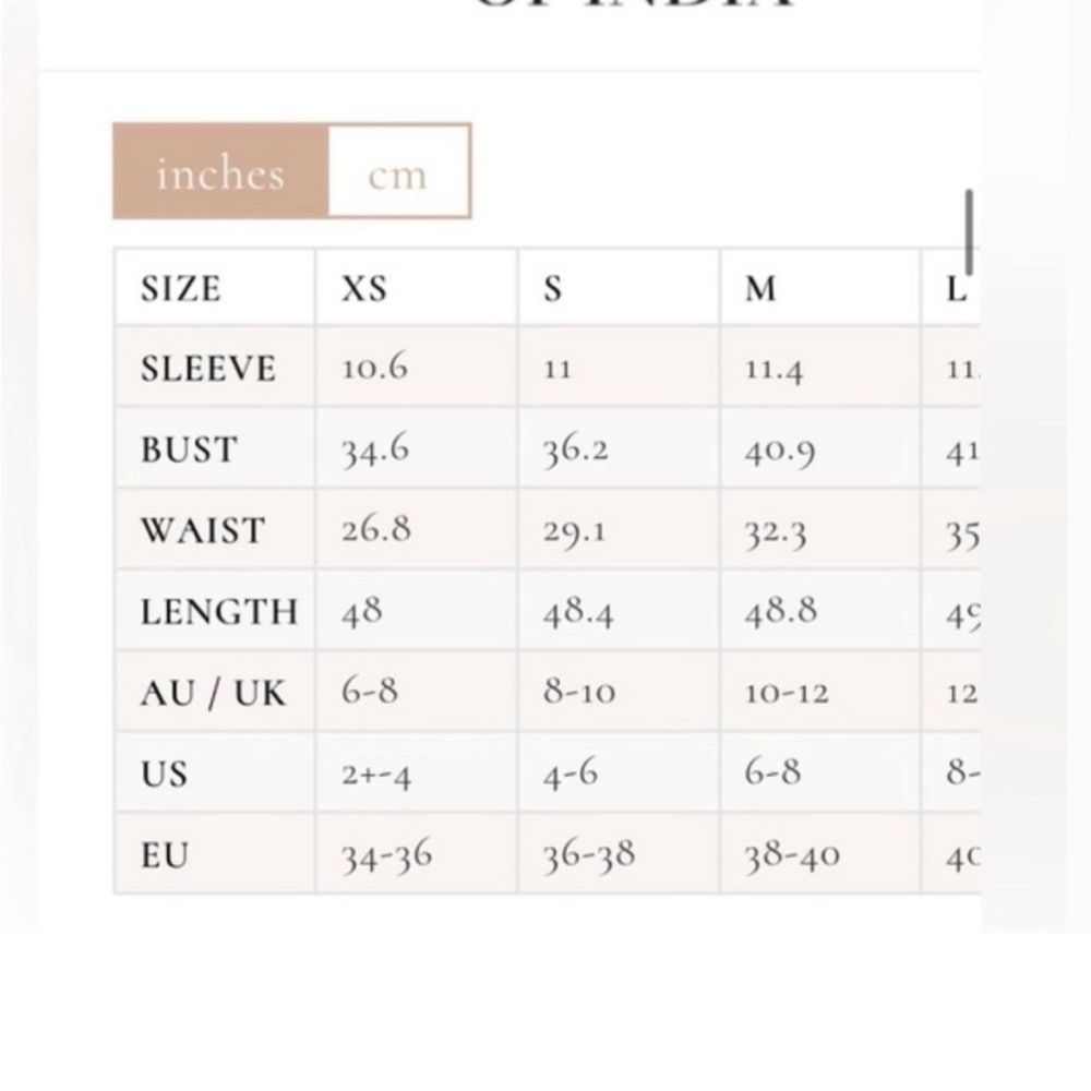 Daughters of India Light Brown Midi Dress - Picture 3 of 16